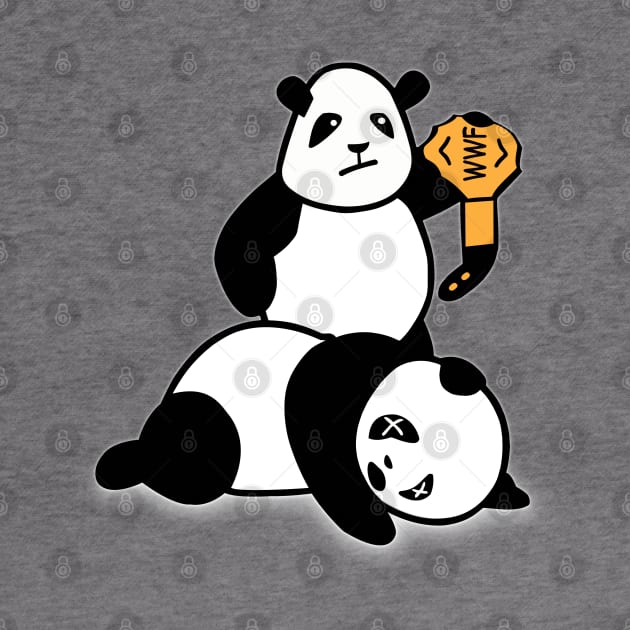 WWF Panda Parody by vestiart